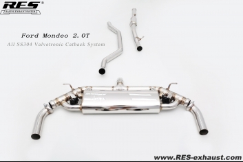 Ford Mondeo 2.0T All SS304 Valvetronic Catback System